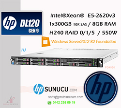 HP DL120 Gen9 E5-2620v3
